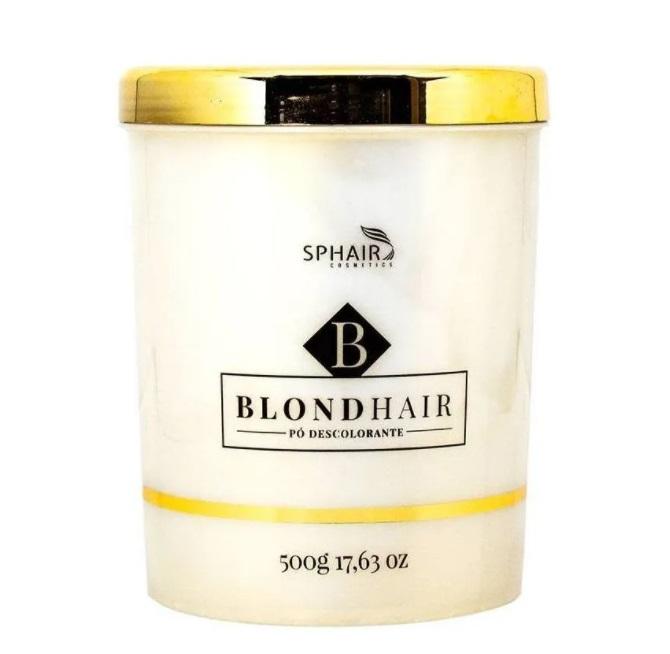 Sphair Brazilian Keratin Treatment Blond Power Hair Bleaching Powder Discoloration Treatment 500g - Sphair