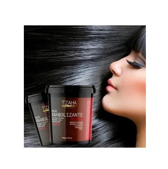 T'Zaha Hair Mask Anabolizante Anabolic Strenghtening Recovering Fortifier Hair Mask 1Kg - T'Zaha