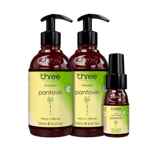 Three Therapy Home Care Pantovin Life Home Care Maintenance Growth Strenght Kit 3 Prod. - Three Therapy