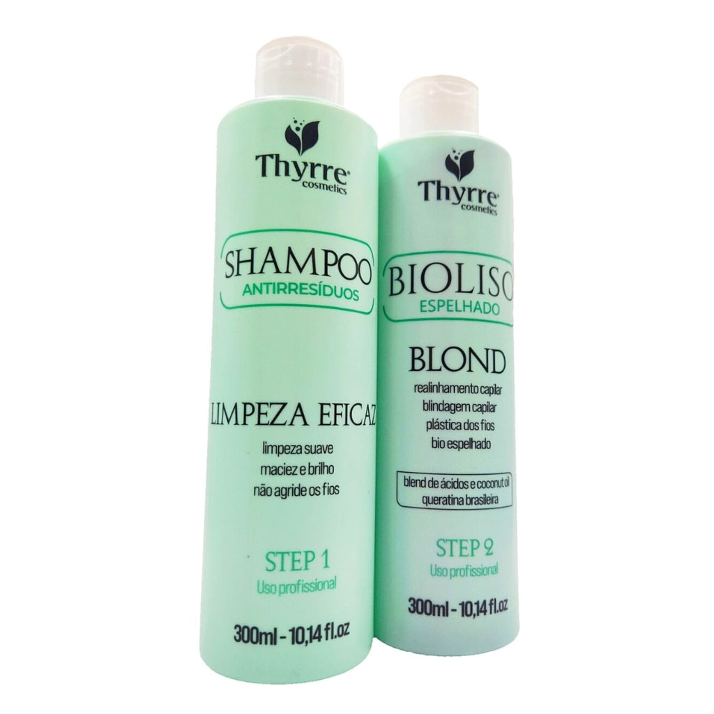 Thyrre Cosmetics Hair Straighteners Thyrre BioLiso Organic Sealing Kit 2x 300ml / 2x 10.1 fl oz