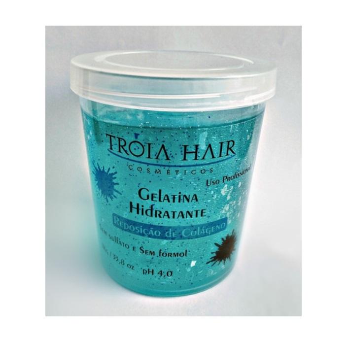 Troia Hair Hair Mask Collagen Replacement Deep Moisturizing Gelatin Jelly Cream 1Kg - Troia Hair