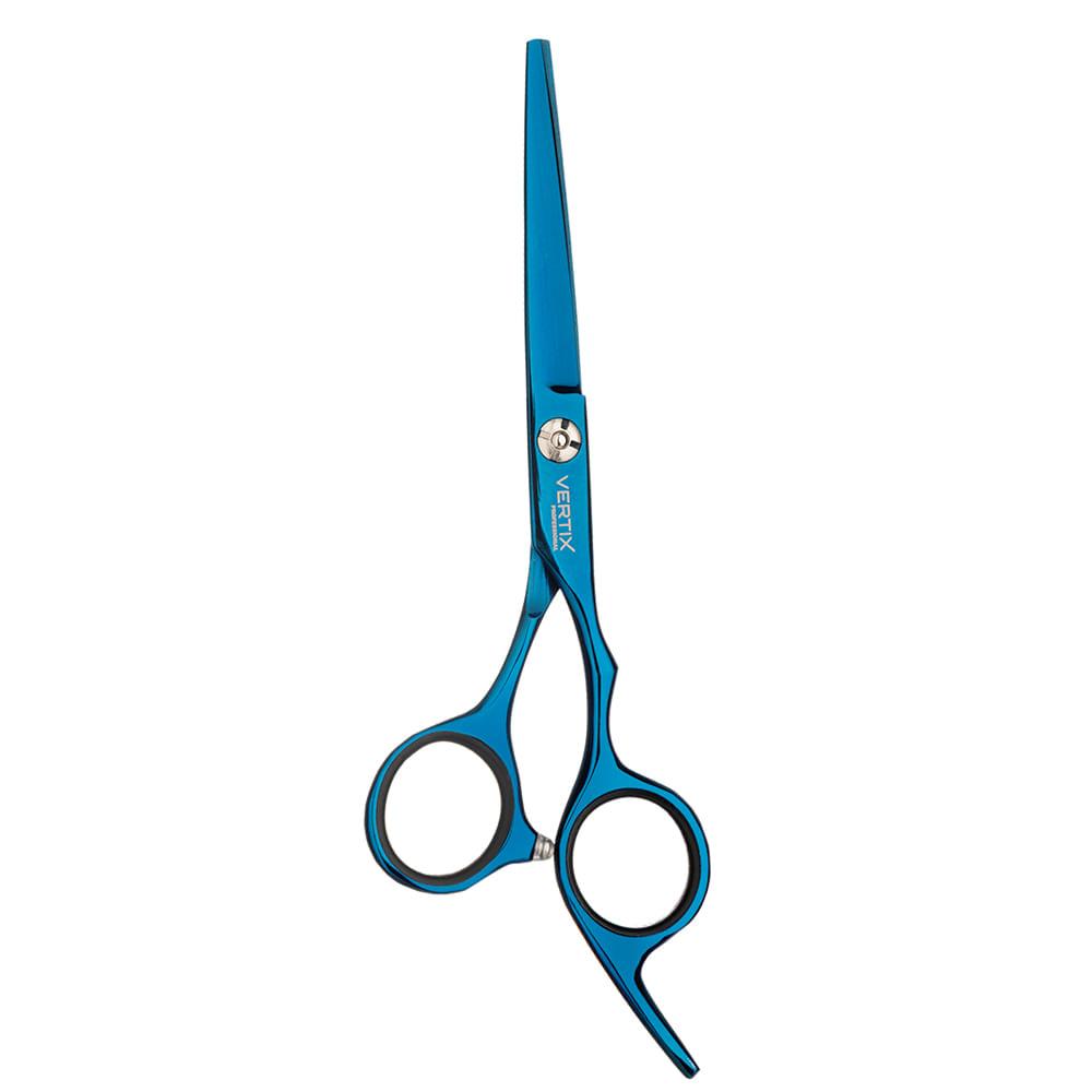 Vertix hair shear Blue Titanium Razor Scissors 5.5 Hair Shear  - Vertix Professional