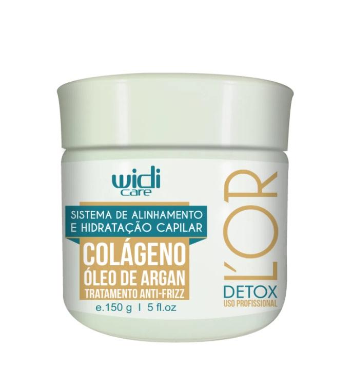 Widi Care Brazilian Keratin Treatment L'OR Detox Collagen Argan Hydration Anti Frizz Hair Alignment 150g - Widi Care