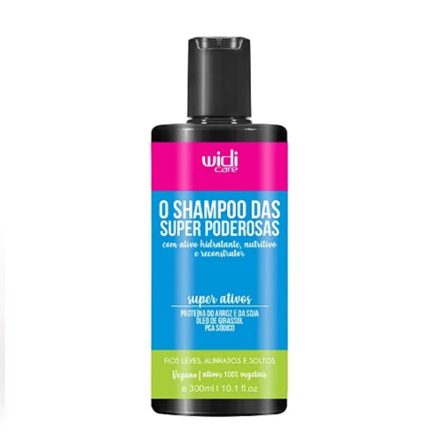 Widi Care Shampoo Super Poderosas Shampoo Hair Maintenance Daily Treatment 300ml - Widi Care