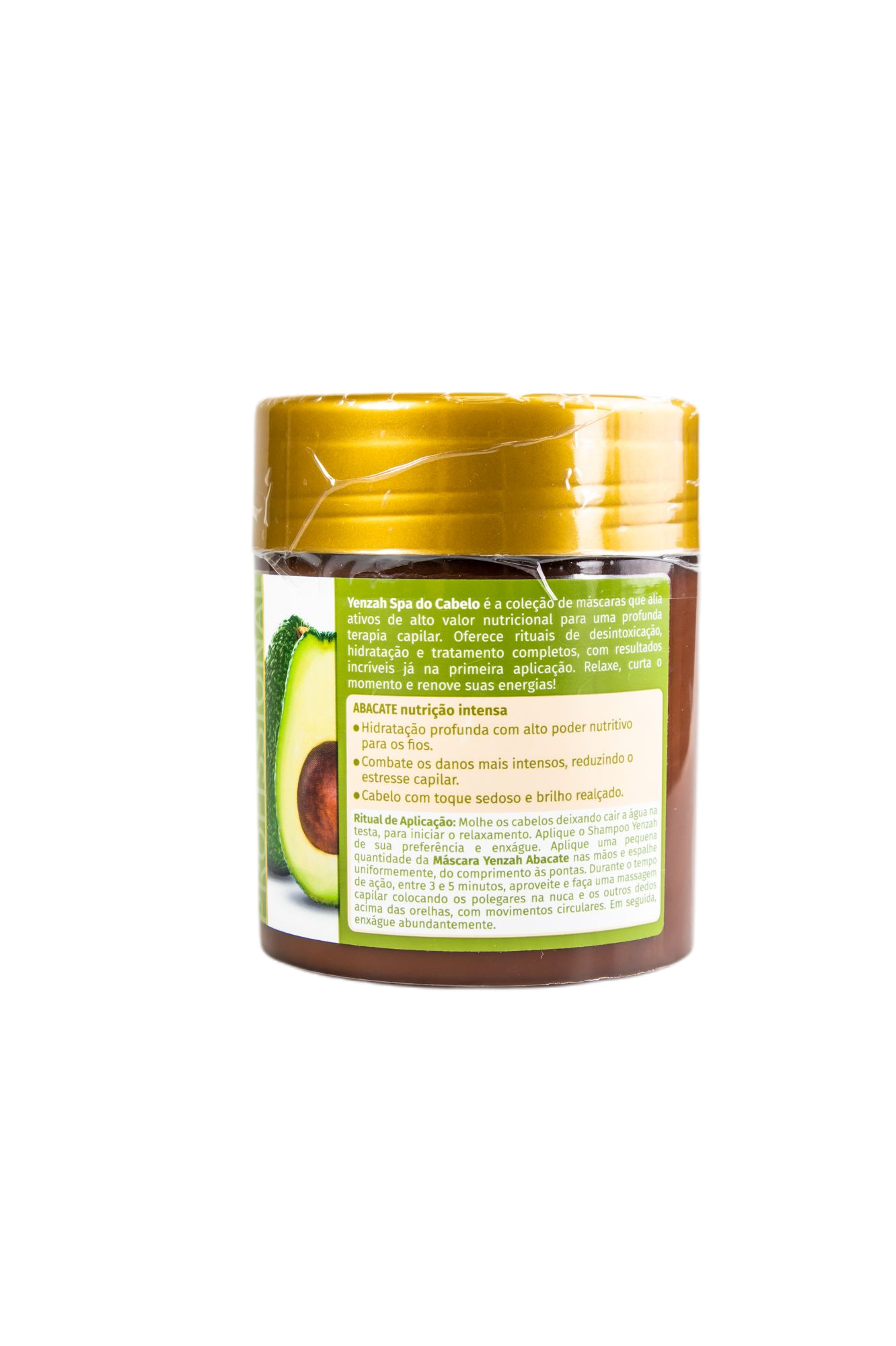 Yenzah Hair Mask Professional Intensive Nutrition Spa Avocado Capillary Mask 480g - Yenzah