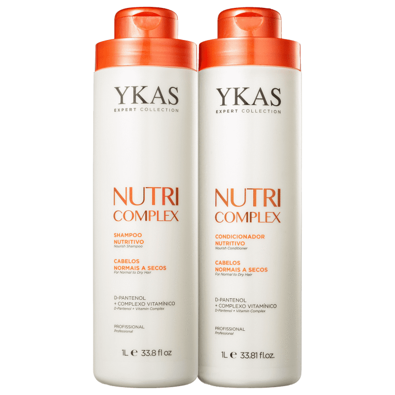 YKas Brazilian Hair Treatment Nutri Complex Kit Salon Duo (2 Products) - YKAS