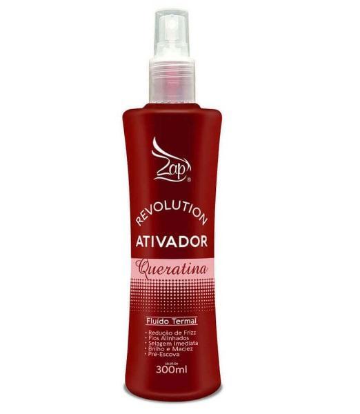 Zap Cosmetics Brazilian Keratin Treatment Revolution Keratin Activator Sealing Thermal Hair Fluid 300ml - Zap Cosmetics