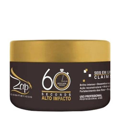 Zap Cosmetics Hair Mask Professional 60 Seconds High Impact Hair Treatment Mask 250g - Zap Cosmetics