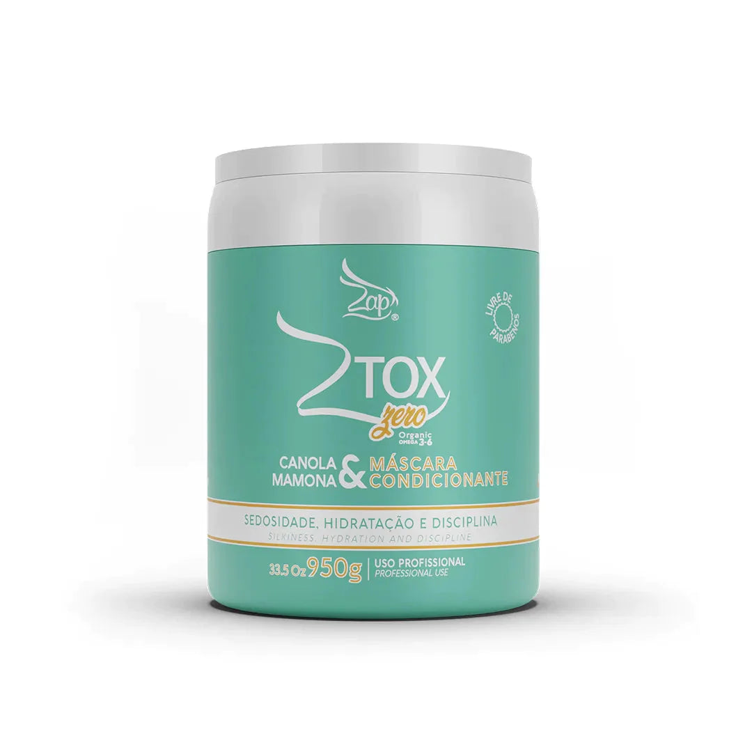 Zap Cosmetics Hair Mask Ztox Zero Organic Canola and Chamomile Moisturizing Mask 950g - Zap Cosmetics